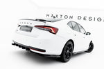 Maxton Parts - Diffusor Flaps passend für Skoda Octavia Liftback / Combi Mk4 FL schwarz Hochglanz