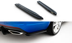Maxton Parts - Diffusor Flaps passend für Skoda Octavia RS Mk3 / Mk3 FL Hatchback / Kombi schwarz Hochglanz