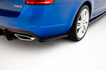 Maxton Parts - Diffusor Flaps passend für Skoda Octavia RS Mk3 / Mk3 FL Hatchback / Kombi schwarz Hochglanz