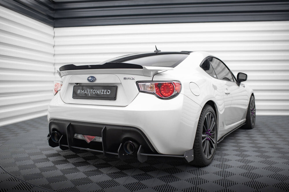 Maxton Parts - Diffusor Flaps passend für Subaru BRZ Mk1 / Mk1 FL schwarz matt