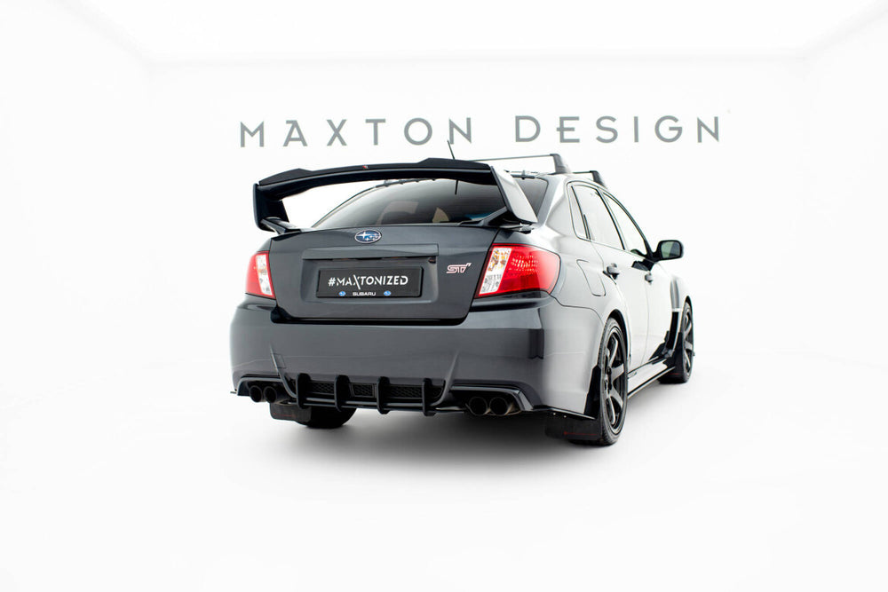 Maxton Parts - Diffusor Flaps passend für Subaru Impreza WRX STI Mk3 FL schwarz matt