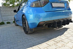 Maxton Parts - Diffusor Flaps passend für Subaru Impreza WRX STI Mk3 schwarz matt