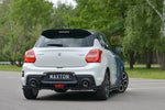 Maxton Parts - Diffusor Flaps passend für SUZUKI SWIFT 6 SPORT schwarz Hochglanz