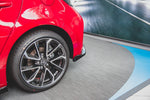 Maxton Parts - Diffusor Flaps passend für Toyota Corolla XII Hatchback schwarz Hochglanz