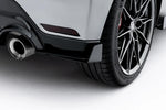 Maxton Parts - Diffusor Flaps passend für Toyota GR Yaris Mk4 Facelift schwarz Hochglanz (TOYA4FGR4CNC-RSF1-G)