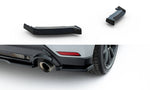 Maxton Parts - Diffusor Flaps passend für Toyota GR Yaris Mk4 FL schwarz Hochglanz