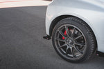 Maxton Parts - Diffusor Flaps passend für Toyota GR Yaris Mk4 schwarz Hochglanz (TOYA4GR4CNC-RSF1-G)
