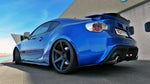 Maxton Parts - Diffusor Flaps passend für Toyota GT86 schwarz Hochglanz