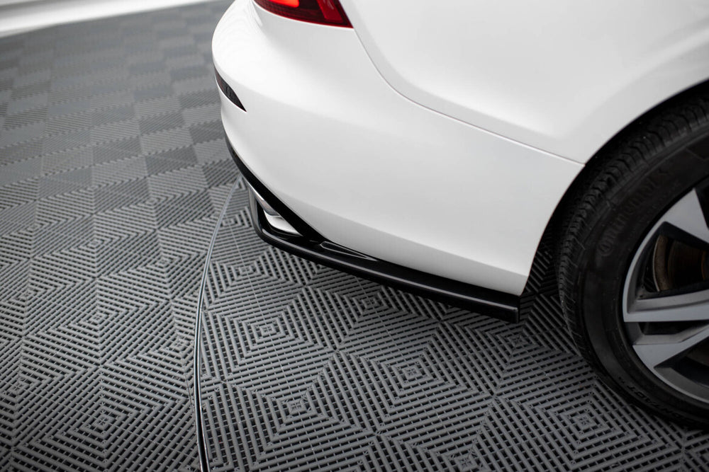 Maxton Parts - Diffusor Flaps passend für Volvo S60/V60 R-Design Mk3 schwarz Hochglanz