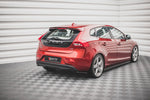 Maxton Parts - Diffusor Flaps passend für Volvo V40 schwarz Hochglanz
