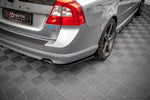 Maxton Parts - Diffusor Flaps passend für Volvo V70 Mk3 schwarz Hochglanz