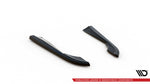 Maxton Parts - Diffusor Flaps passend für Volvo V90 Mk2 schwarz Hochglanz