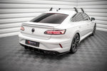 Maxton Parts - Diffusor Flaps passend für VW Arteon R Limousine / Shooting Brake Mk1 Faceift schwarz matt