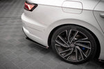 Maxton Parts - Diffusor Flaps passend für VW Arteon R Limousine / Shooting Brake Mk1 Faceift schwarz matt
