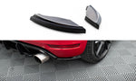 Maxton Parts - Diffusor Flaps passend für VW Golf 6 GTI 35TH schwarz Hochglanz