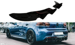 Maxton Parts - Diffusor Flaps passend für VW Golf 6 R (CNC) schwarz Hochglanz