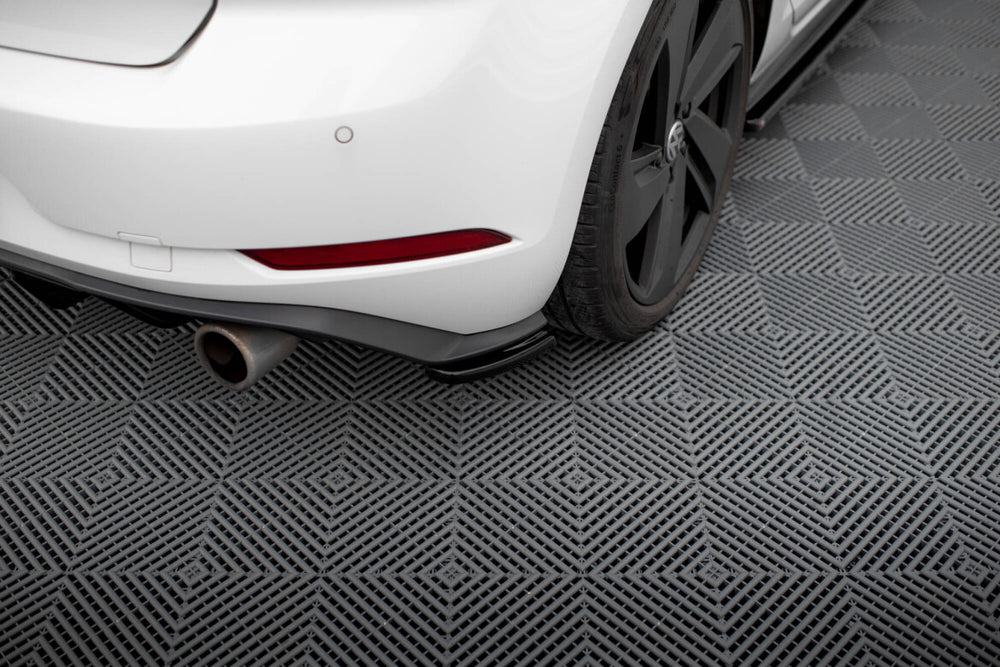 Maxton Parts - Diffusor Flaps passend für VW Golf 7 GTI FL schwarz Hochglanz