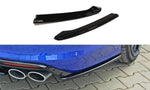 Maxton Parts - Diffusor Flaps passend für VW Golf 7 R Variant schwarz Hochglanz