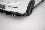 Maxton Parts - Diffusor Flaps passend für VW Golf GTI / GTE Mk8 schwarz Hochglanz