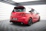 Maxton Parts - Diffusor Flaps passend für VW Golf GTI Mk6 schwarz Hochglanz (VWGO6GTICNC-RSD1B+RSF1-G)
