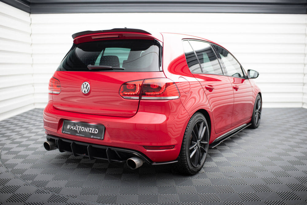 Maxton Parts - Diffusor Flaps passend für VW Golf GTI Mk6 schwarz matt