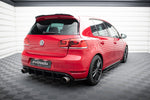 Maxton Parts - Diffusor Flaps passend für VW Golf GTI Mk6 schwarz matt