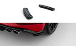 Maxton Parts - Diffusor Flaps passend für VW Golf Hatchback R / R-Line Mk7 FL schwarz Hochglanz