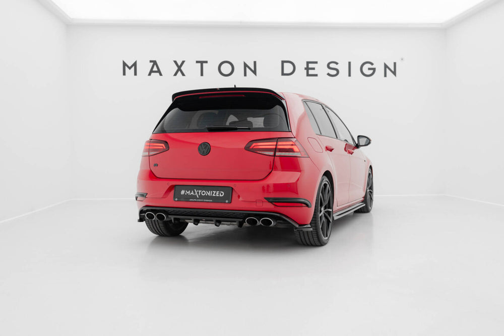 Maxton Parts - Diffusor Flaps passend für VW Golf Hatchback R / R-Line Mk7 FL