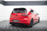 Maxton Parts - Diffusor Flaps passend für VW Golf Mk7 GTI CLUBSPORT schwarz Hochglanz