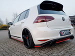Maxton Parts - Diffusor Flaps passend für VW Golf Mk7 GTI Clubsport schwarz matt