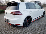 Maxton Parts - Diffusor Flaps passend für VW Golf Mk7 GTI Clubsport schwarz matt
