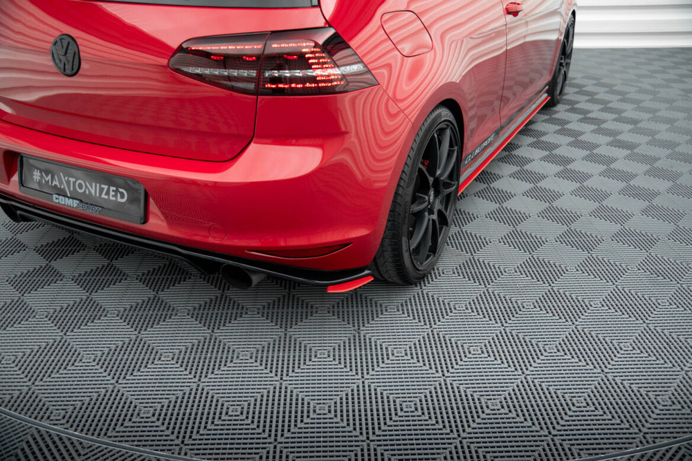 Maxton Parts - Diffusor Flaps passend für VW Golf Mk7 GTI CLUBSPORT