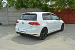 Maxton Parts - Diffusor Flaps passend für VW Golf Mk7 Standard Carbon Look