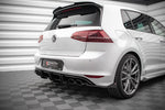 Maxton Parts - Diffusor Flaps passend für VW Golf R Mk7 schwarz Hochglanz (VWGO7RCNC-RSF1-G)