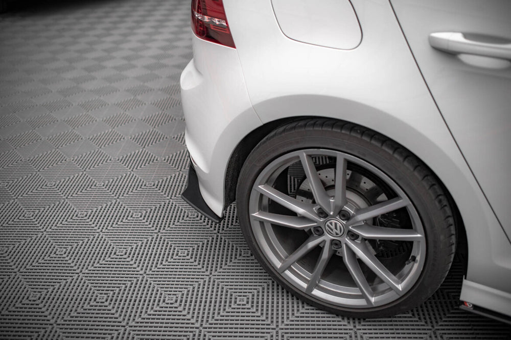 Maxton Parts - Diffusor Flaps passend für VW Golf R Mk7 schwarz matt