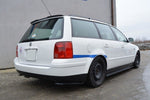 Maxton Parts - Diffusor Flaps passend für VW Passat B5 Kombi schwarz Hochglanz