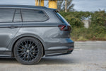 Maxton Parts - Diffusor Flaps passend für VW Passat R-Line B8 schwarz Hochglanz