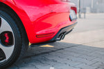 Maxton Parts - Diffusor Flaps passend für VW Polo GTI Mk5 schwarz Hochglanz