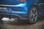 Maxton Parts - Diffusor Flaps passend für VW Polo GTI Mk6 schwarz Hochglanz (VWPO6GTICNC-RSF1-G)