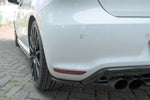 Maxton Parts - Diffusor Flaps passend für VW Polo WRC Mk5 schwarz Hochglanz