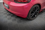Maxton Parts - Diffusor Flaps passend für VW Scirocco Mk3 schwarz Hochglanz