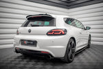 Maxton Parts - Diffusor Flaps passend für VW Scirocco R schwarz Hochglanz