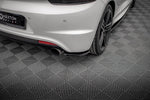 Maxton Parts - Diffusor Flaps passend für VW Scirocco R schwarz Hochglanz