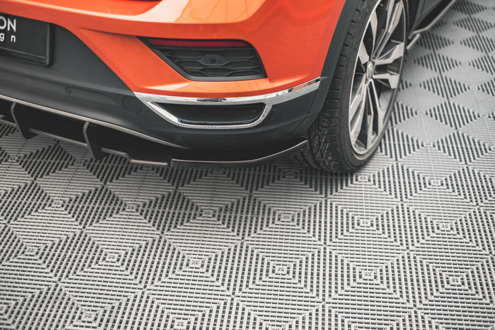 Maxton Parts - Diffusor Flaps passend für VW T-Roc Mk1 Carbon Look