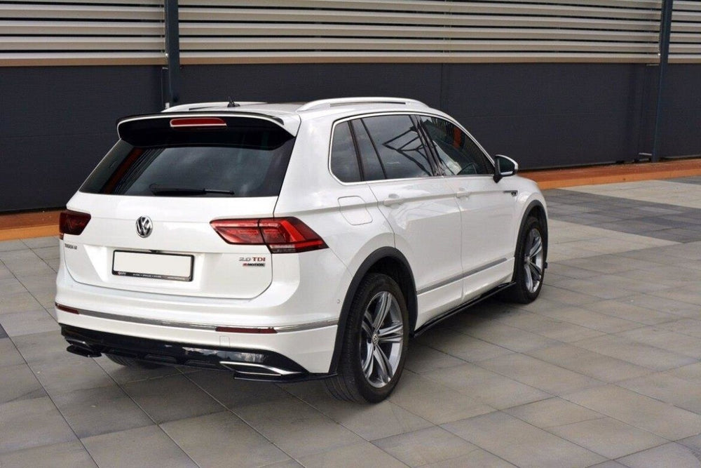 Maxton Parts - Diffusor Flaps passend für VW Tiguan Mk2 R-Line Carbon Look