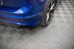 Maxton Parts - Diffusor Flaps passend für VW Tiguan R Mk2 FL schwarz Hochglanz