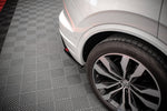 Maxton Parts - Diffusor Flaps passend für VW Touareg R-line Mk3 schwarz Hochglanz