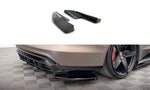 Maxton Parts - Diffusor Flaps V.1 passend für Audi e-Tron GT / RS GT Mk1 schwarz Hochglanz
