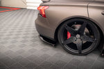 Maxton Parts - Diffusor Flaps V.1 passend für Audi e-Tron GT / RS GT Mk1 schwarz Hochglanz