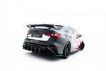Maxton Parts - Diffusor Flaps V.1 passend für Audi RS3 Limousine 8Y Facelift schwarz Hochglanz